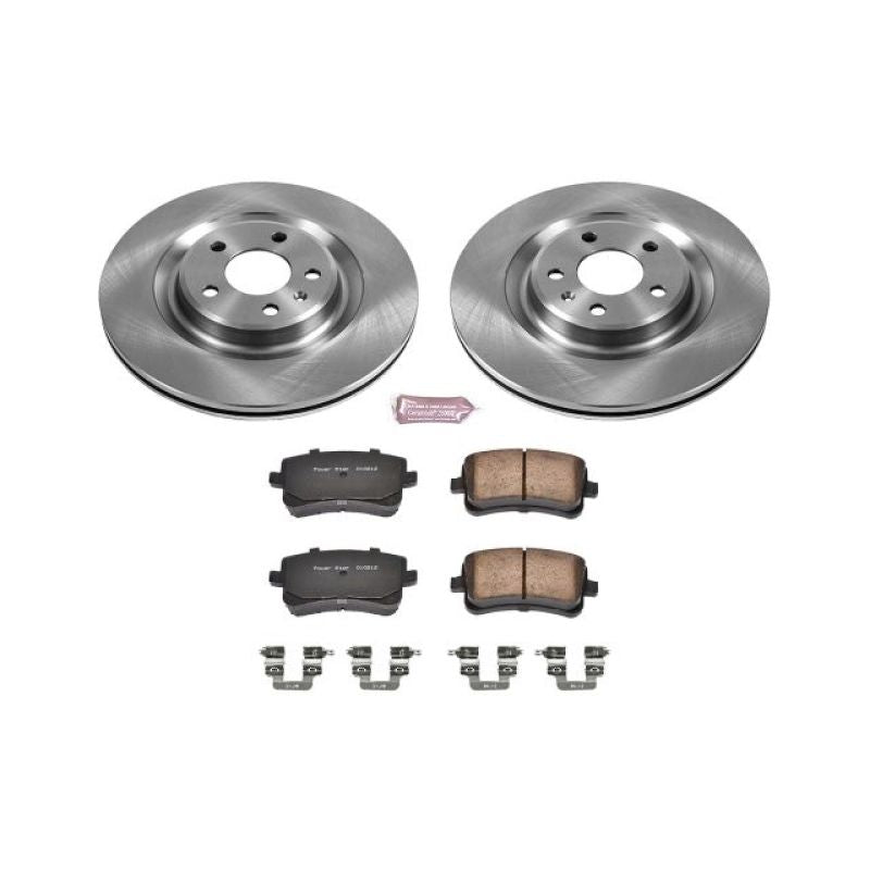 Power Stop 13-17 Audi Q5 Rear Autospecialty Brake Kit PowerStop