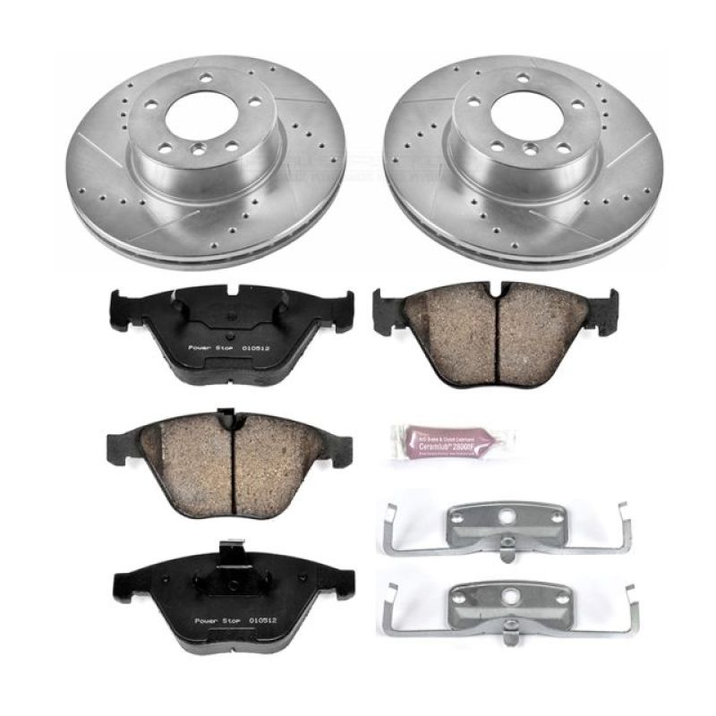 Power Stop 08-10 BMW 328i Front Z23 Evolution Sport Brake Kit PowerStop