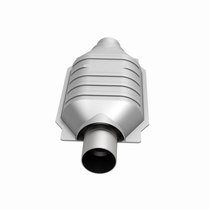 MagnaFlow Conv Univ 2.5in Inlet/Outlet Center/Center Oval 12in Body L x 7in W x 16in Overall L Magnaflow