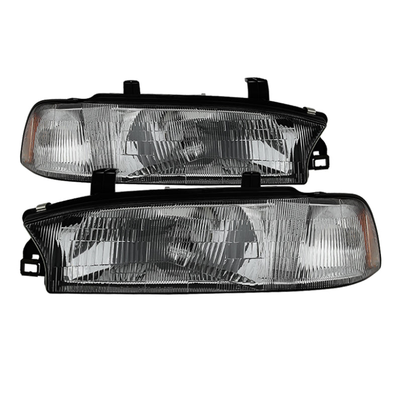 xTune Subaru Legacy 95-97 / Legacy Outback 95-97 OEM Style Headlights - OEM HD-JH-SLEG96-OE SPYDER