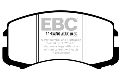 EBC Ultimax2 Front Brake Pads - UD904 EBC