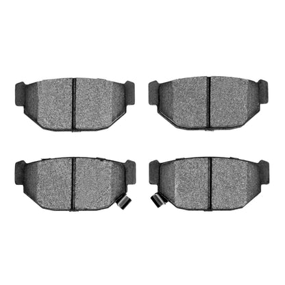 R1 Rear Semi-Metallic Brake Pads 1985-1991 Subaru GL-10/GL & More - 2311-0314-00