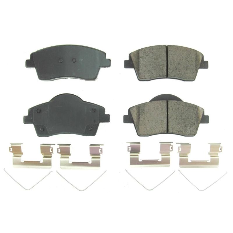Power Stop 2019 Volvo XC40 Front Z17 Evolution Ceramic Brake Pads w/Hardware PowerStop