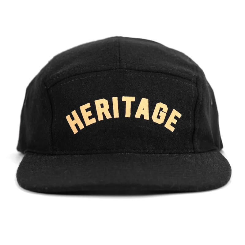 Sparco Cap Heritage 5 Panel Black