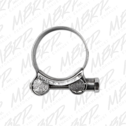 MBRP Universal 2.5in Barrel Band Clamp - Stainless (NO DROPSHIP) MBRP