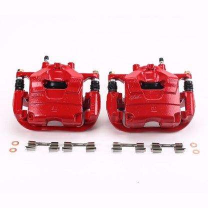 Power Stop 13-17 Buick Encore Front Red Calipers w/Brackets - Pair PowerStop