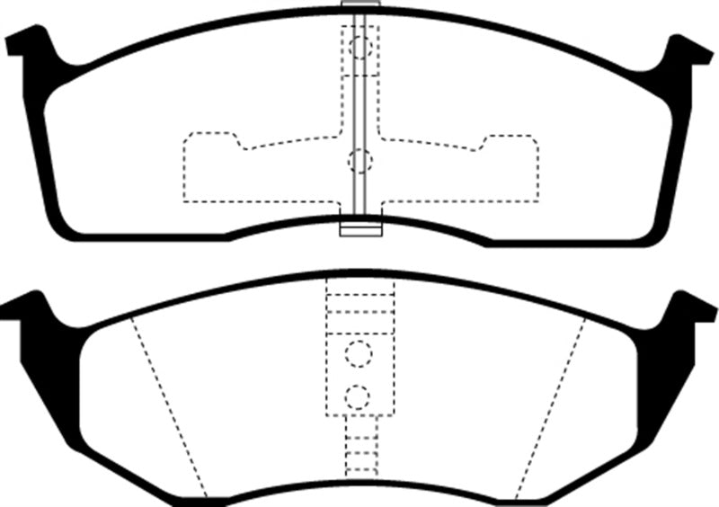 EBC Ultimax2 Front Brake Pads - UD591