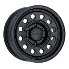 Load image into Gallery viewer, Nomad N501SB Convoy 15x7in / 5x114.3 BP / -10mm Offset / 83.82mm Bore - Satin Black Wheel