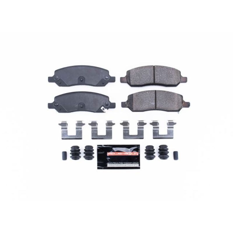 Power Stop 06-11 Buick Lucerne Rear Z23 Evolution Sport Brake Pads w/Hardware PowerStop
