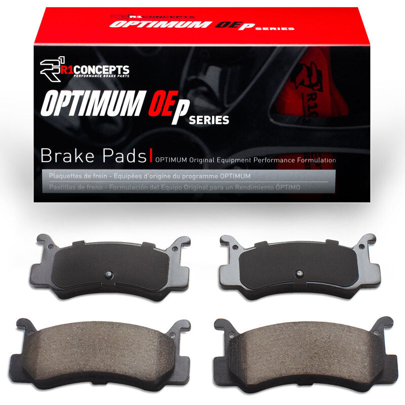 R1 Rear OE Brake Pads 1987-1995 Mazda/Mercury - 2551-0366-00