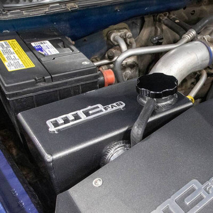 Wehrli 01-07 Duramax LB7/LLY/LBZ OEM Placement Coolant Tank - Bronze Chrome - WCF100645-BC