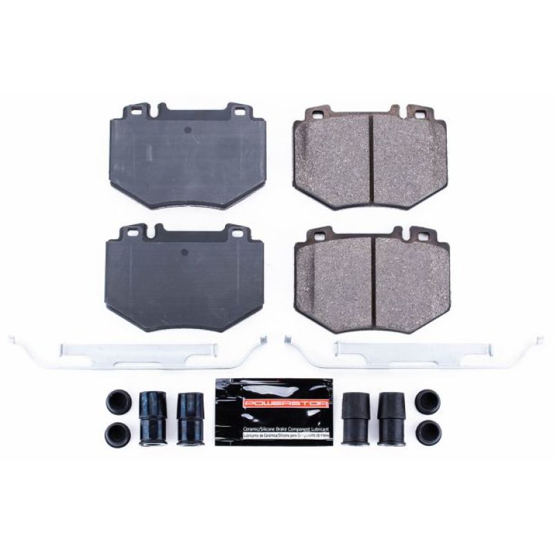 Power Stop 05-06 Mercedes-Benz S500 Front Z23 Evo Sport Brake Pad w/Hardware PowerStop