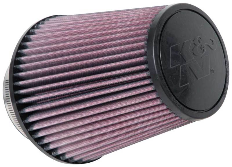 K&N Universal Clamp-On Air Filter 4in FLG / 6-1/2in B / 4-1/2in T / 7in H K&N Engineering