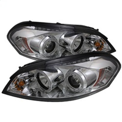 Spyder Chevy Impala 06-13 Projector Headlights LED Halo LED Chrm PRO-YD-CHIP06-HL-C SPYDER