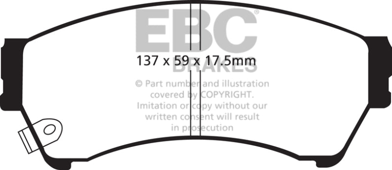 EBC Ultimax2 Front Brake Pads - UD1164 EBC