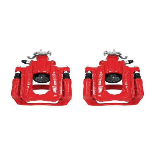 Power Stop 08-16 Chrysler Town & Country Rear Red Calipers w/Brackets - Pair PowerStop