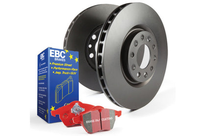 EBC Stage 12 RedStuff Brake Pads and RK Rotors - S12KR1061 EBC