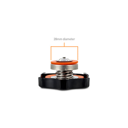 Mishimoto High-Pressure 1.3 Bar Radiator Cap Small Non-Directional Mishimoto