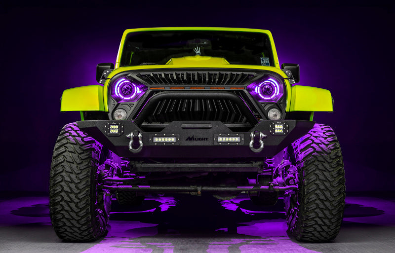 ORACLE Lighting 07-18 Jeep Wrangler JK Oculus 7in. ColorSHIFT Bi-LED Projector Headlights