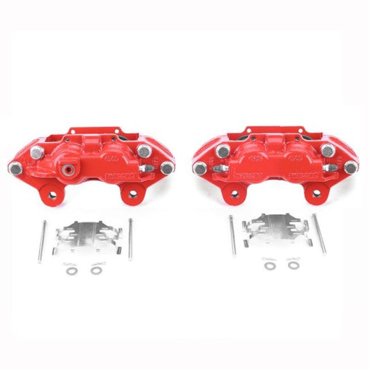 Power Stop 15-19 Chevrolet Colorado Front Red Calipers w/o Brackets - Pair PowerStop