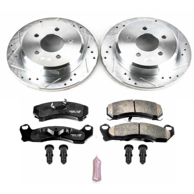 Power Stop 1993 Ford Mustang Front Z23 Evolution Sport Brake Kit PowerStop