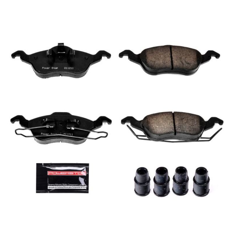 Power Stop 00-04 Ford Focus Front Z23 Evolution Sport Brake Pads w/Hardware PowerStop