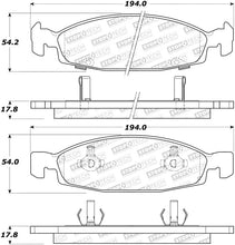 Load image into Gallery viewer, StopTech Premium Ceramic Brake Pads - 308.07900