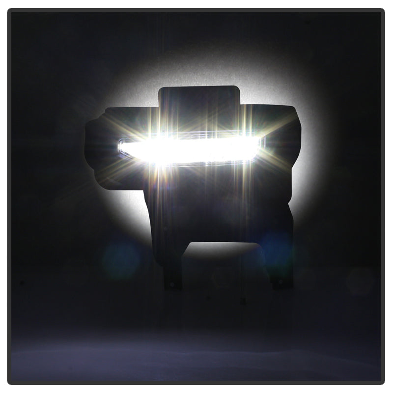 Spyder 16-18 GMC Sierra 1500 OEM Style Full LED Fog Light w/Switch - Clear (FL-GS2016-LED-C) SPYDER