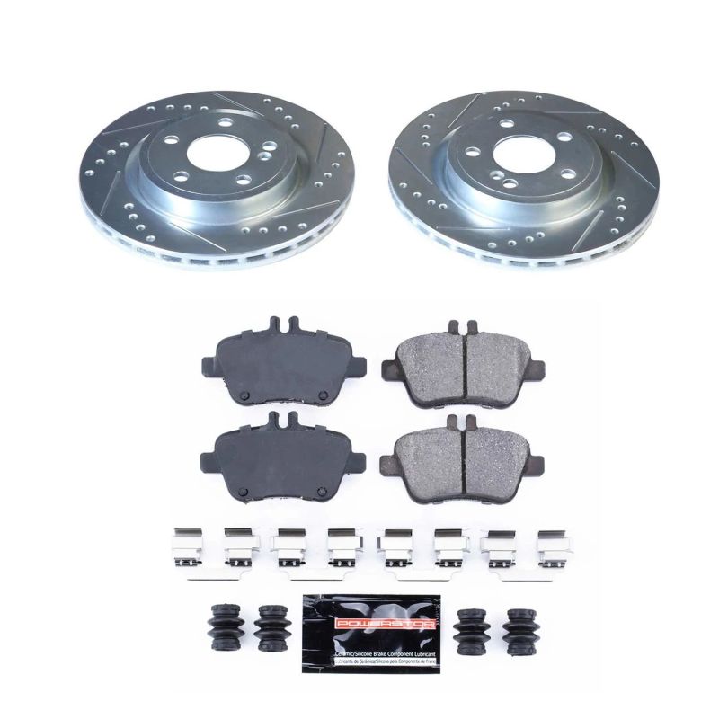 Power Stop 14-19 Mercedes-Benz CLA250 Rear Z23 Evolution Sport Brake Kit PowerStop