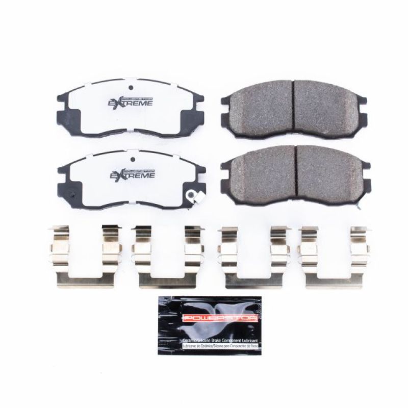 Power Stop 95-05 Chrysler Sebring Front Z26 Extreme Street Brake Pads w/Hardware PowerStop