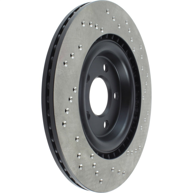 StopTech 12 Audi A6 Quattro/11-12 A7 Quattro/13 Q5/7-11/13 S4/12 S5 Rear Right Drilled Cryo Rotor Stoptech