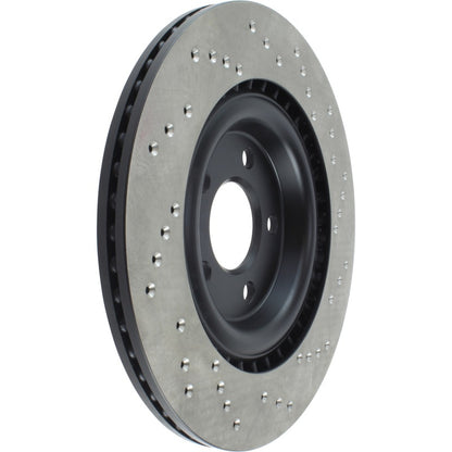 StopTech 12 Audi A6 Quattro/11-12 A7 Quattro/13 Q5/7-11/13 S4/12 S5 Rear Right Drilled Cryo Rotor Stoptech