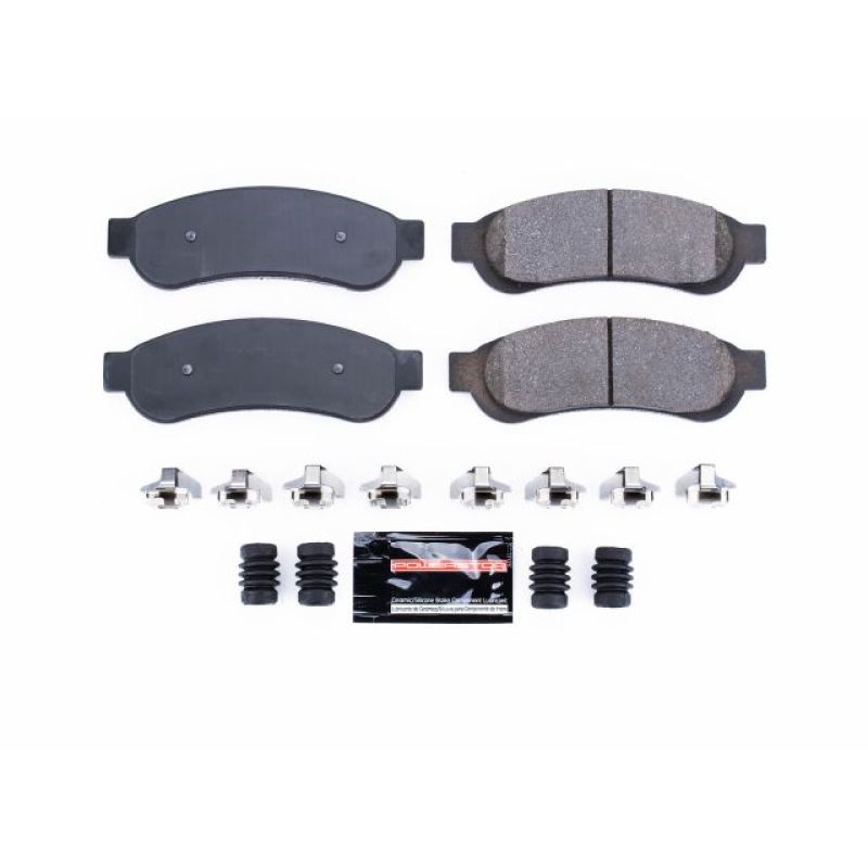 Power Stop 10-12 Ford F-250 Super Duty Rear Z23 Evolution Sport Brake Pads w/Hardware PowerStop