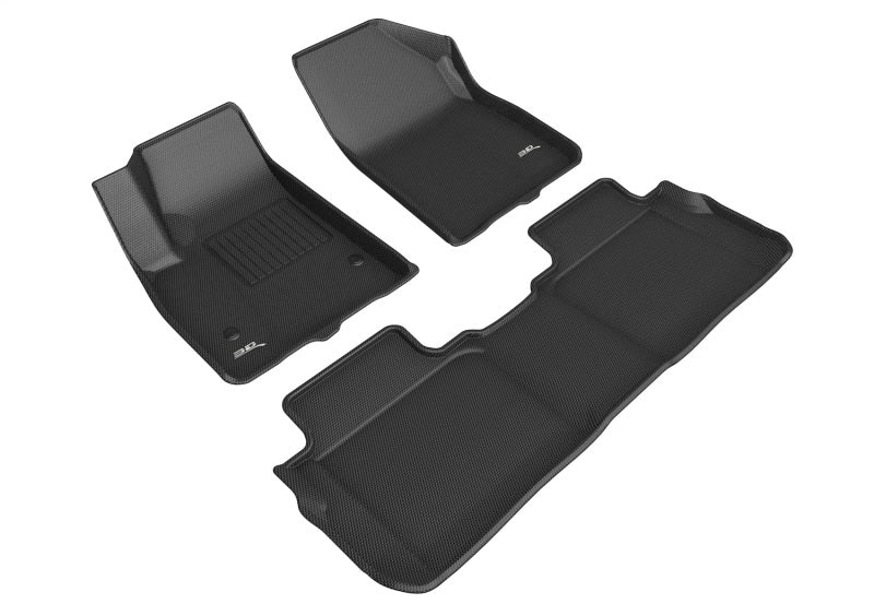 3D MAXpider KAGU 1st & 2nd Row Floor Mats for Chevrolet Blazer 2019-2026 - L1CH09201509