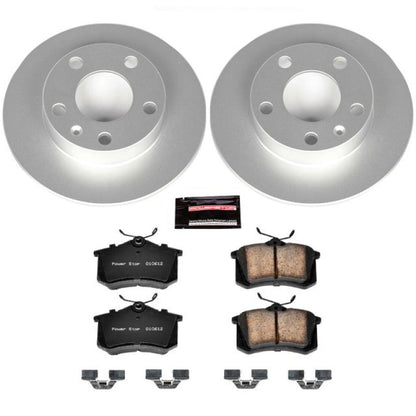 Power Stop 02-06 Audi A4 Rear Z23 Evolution Sport Coated Brake Kit PowerStop