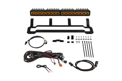 Diode Dynamics 4Runner 2025 TRD Pro Grille SS20 Pro Yellow Driving