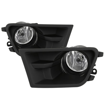 Spyder Ford Mustang 10-12 OEM Fog Light W/Universal Switch- Clear FL-FM2015-C SPYDER