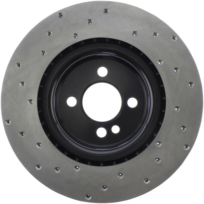 StopTech Sport Cross Drilled Brake Rotor - Front Right Stoptech