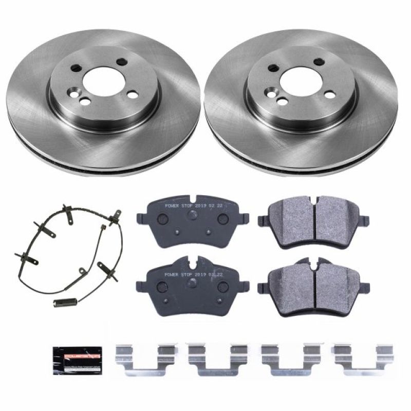 Power Stop 07-08 Mini Cooper Front Track Day Brake Kit PowerStop