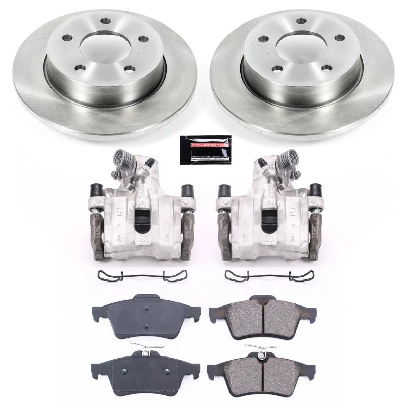 Power Stop 06-13 Mazda 3 Rear Autospecialty Brake Kit w/Calipers PowerStop