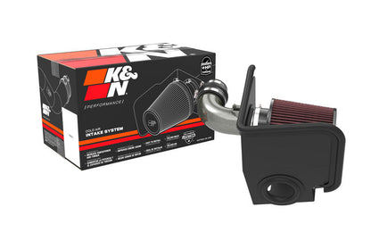 K&N 2021 Mazda 3 2.5L Turbo L4 Silver Typhoon Intake K&N Engineering