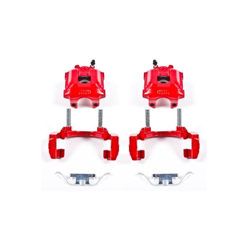 Power Stop 01-06 BMW M3 Rear Red Calipers - Pair PowerStop