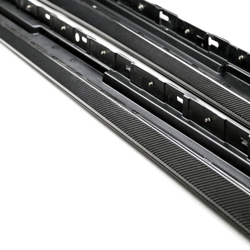 Seibon OE-style carbon fiber side skirts for 2017-2020 Honda Civic Type R - SS17HDCVR-OE Seibon