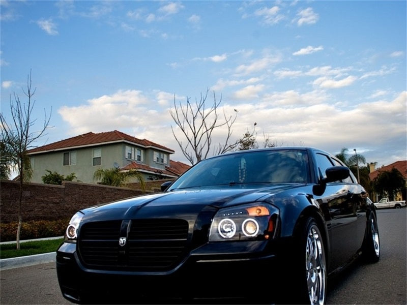 Spyder Dodge Magnum 05-07 Projector Headlights CCFL Halo LED Blk PRO-YD-DMAG05-CCFL-BK SPYDER
