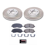 Power Stop 04-09 Mitsubishi Galant Front Semi-Coated Rotor Kit