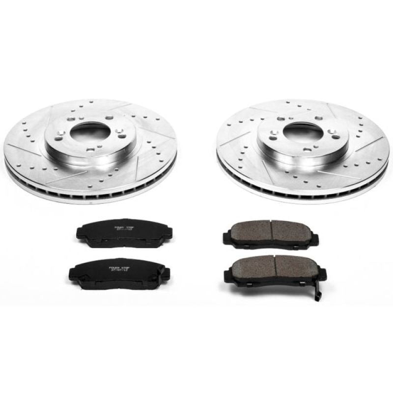 Power Stop 99-04 Acura RL Front Z23 Evolution Sport Brake Kit PowerStop