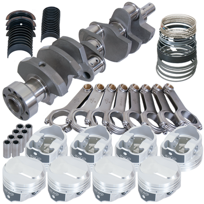 Eagle Chevy 454 1Pc 4.000in Crank 6.135in H-Beam 38cc Dome 4.250in Pistons Rotating Assembly