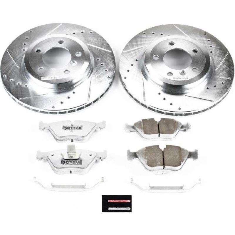 Power Stop 06-08 BMW Z4 Front Z26 Street Warrior Brake Kit PowerStop