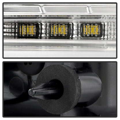 Spyder Chevy Camaro 16-18 (Do Not Fit Halogen Model) LED Tail Lights Chrome ALT-YD-CCAM16LED-SEQ-C SPYDER