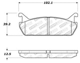 StopTech Street Disc Rear Brake Pads - 305.04580